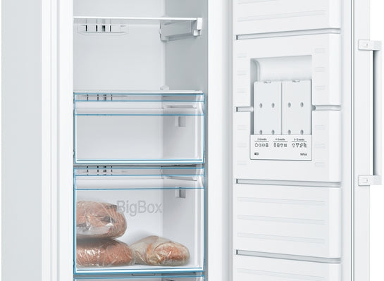 Serie 4 Freistehender Gefrierschrank 176 x 60 cm Weiß GSN33VWEP
