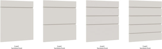 Verbindungsschiene für geteilte Möbelfronten SZ38BI00