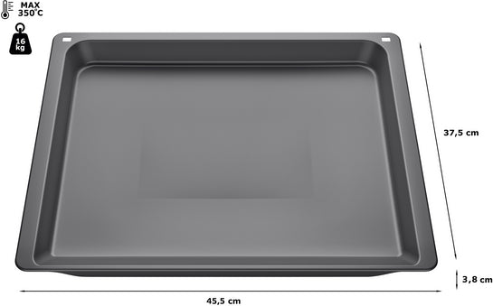 Universalpfanne 38 x 455 x 375 mm spülmaschinengeeignet HZ632070