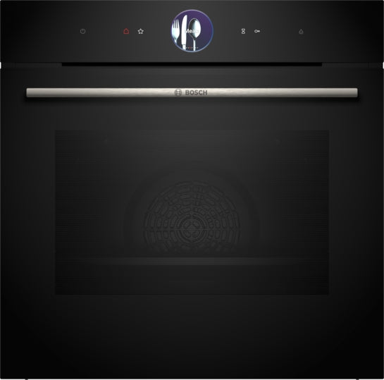 Serie 8 Einbau-Dampfbackofen 60 x 60 cm Schwarz HSG7361B1