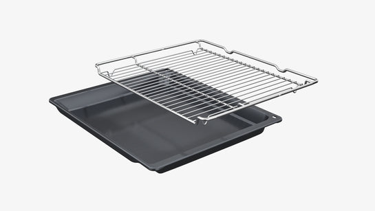 Serie 4 Einbau-Backofen 60 x 60 cm Schwarz HBA514BB3