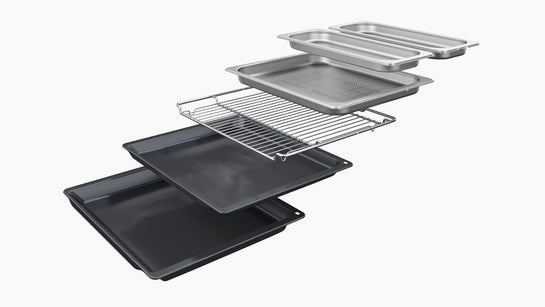 iQ700 Einbau-Dampfbackofen 60 x 60 cm Schwarz, Edelstahl HS736G3B1