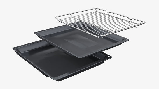 iQ700 Einbau-Backofen 60 x 60 cm Schwarz, Edelstahl HB734G1B1