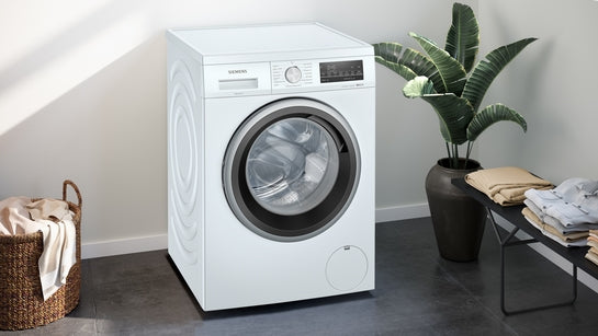 iQ500 Waschmaschine, unterbaufähig - Frontlader 8 kg 1400 U/min., Weiß WU14UT70