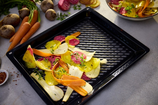 Air Fry & Grillblech 34 x 455 x 375 mm spülmaschinengeeignet HZ629070