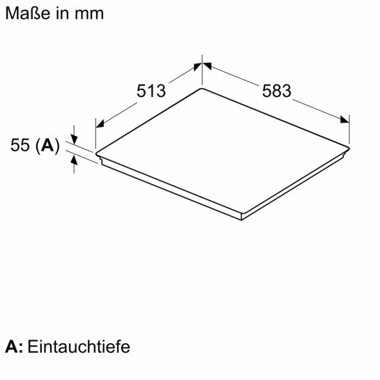 iQ700 Induktionskochfeld 60 cm Mit Rahmen aufliegend EX645HXC1E