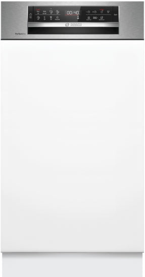 Serie 6 Teilintegrierter Geschirrspüler 45 cm Gebürsteter Stahl SPI6YMS14E