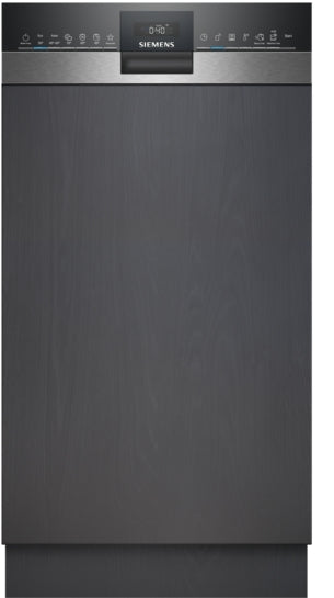iQ300 Teilintegrierter Geschirrspüler 45 cm Gebürsteter Stahl SR53ES24KE