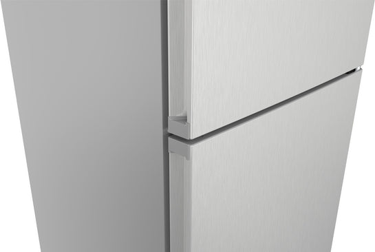 iQ300 Freistehende Kühl-Gefrier-Kombination mit Gefrierbereich unten 203 x 60 cm Metall-Optik, Total noFrost KG39N2LCF