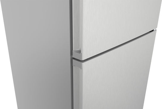 Serie 4 Freistehende Kühl-Gefrier-Kombination mit Gefrierbereich unten 203 x 60 cm Metall-Optik, Total No Frost KGN392LCF