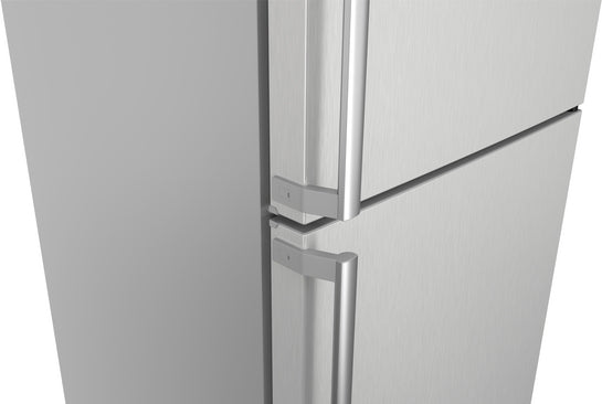 Serie 4 Freistehende Kühl-Gefrier-Kombination mit Gefrierbereich unten 203 x 60 cm Metall-Optik, Total No Frost KGN39VLCT