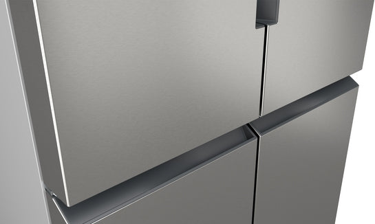 iQ300 Kühl-Gefrier-Kombination, mehrtürig 183 x 90.5 cm Gebürsteter Stahl AntiFingerprint, Total noFrost KF96NVPEA