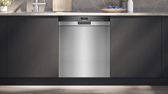 iQ500 Unterbau-Geschirrspüler 60 cm Gebürsteter Stahl SN45ZS07CE