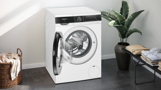 iQ500 Waschmaschine, Frontlader 9 kg 1400 U/min., Weiß WG44G2Z40