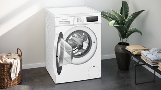iQ500 Waschmaschine, unterbaufähig - Frontlader 9 kg 1400 U/min., Weiß WU14UT49