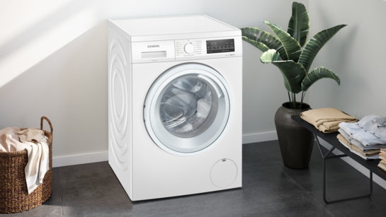 iQ500 Waschmaschine, unterbaufähig - Frontlader 9 kg 1400 U/min., Weiß WU14UT22