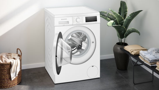 iQ500 Waschmaschine, unterbaufähig - Frontlader 9 kg 1400 U/min., Weiß WU14UT22