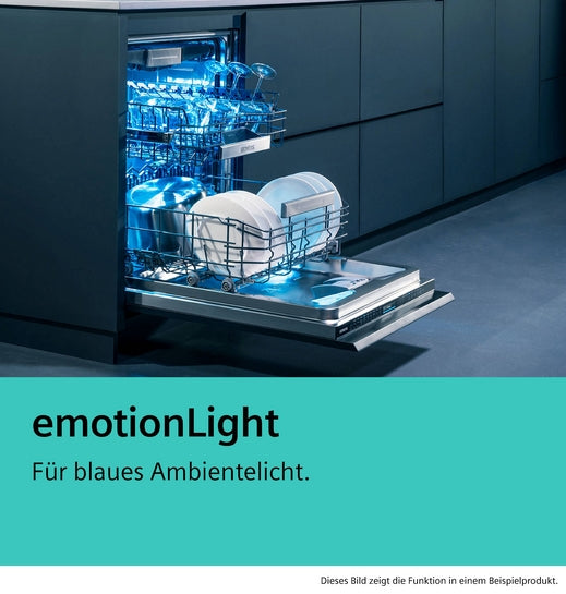 iQ500 Teilintegrierter Geschirrspüler 60 cm Gebürsteter Stahl SN55ZS07CE