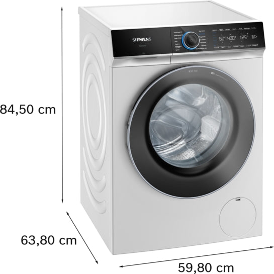 iQ700 Waschmaschine, Frontlader 9 kg 1400 U/min., Weiß WG44B2A40