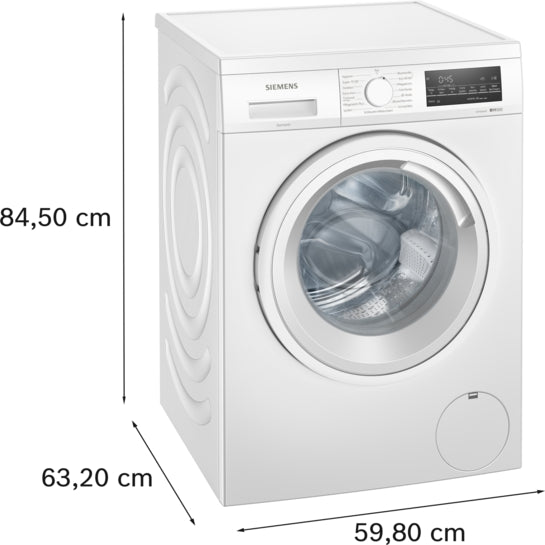 iQ500 Waschmaschine, unterbaufähig - Frontlader 9 kg 1400 U/min., Weiß WU14UT22