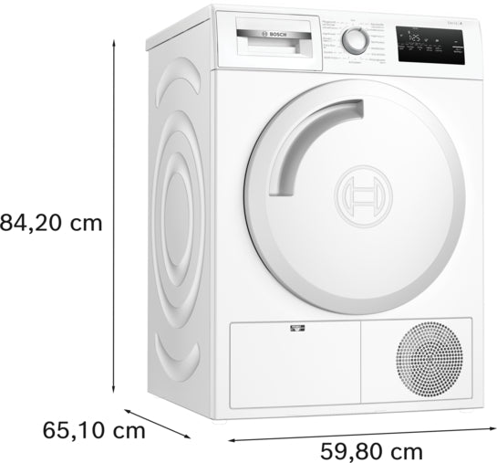 Serie 4 Wärmepumpentrockner 7 kg Weiß WTH83V03