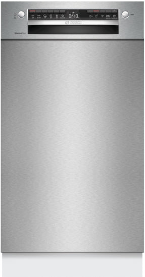 Serie 4 Unterbau-Geschirrspüler 45 cm Gebürsteter Stahl SPU4HMS10E