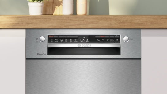 Serie 4 Unterbau-Geschirrspüler 45 cm Gebürsteter Stahl SPU4HMS10E