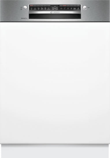 Serie 4 Teilintegrierter Geschirrspüler 60 cm Gebürsteter Stahl SMI4ECS28E