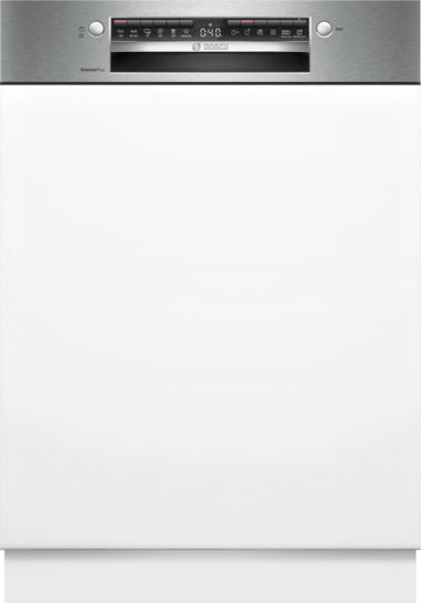 Serie 4 Teilintegrierter Geschirrspüler 60 cm Gebürsteter Stahl SMI4EVS08E