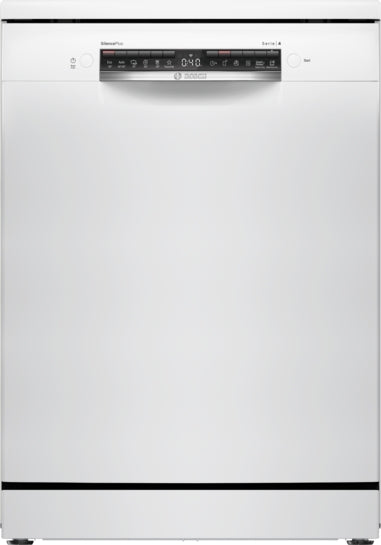 Serie 4 Freistehender Geschirrspüler 60 cm Weiß SMS4EVW08E