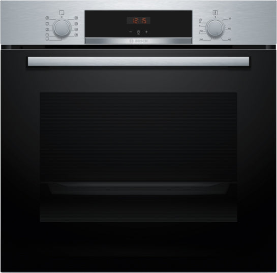 Serie 4 Einbau-Backofen 60 x 60 cm Edelstahl HBA514BS3