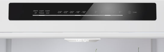 Serie 4 Freistehende Kühl-Gefrier-Kombination mit Gefrierbereich unten 203 x 60 cm Anthrazit, Green Collection, Total No Frost KGN39OCAF