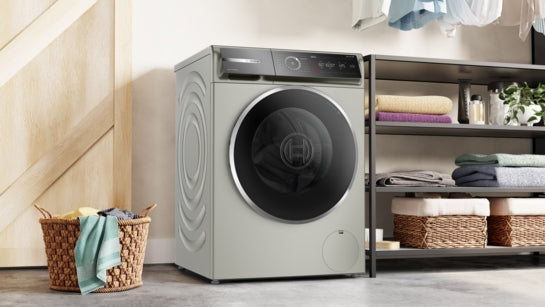 Serie 8 Waschmaschine, Frontlader 10 kg 1600 U/min., Silber-inox WGB2560X1