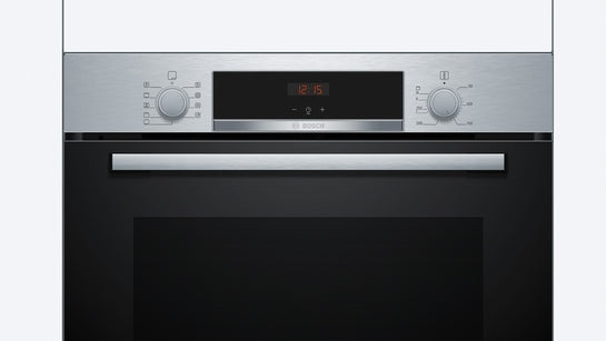 Serie 4 Einbau-Backofen 60 x 60 cm Edelstahl HBA514BS3
