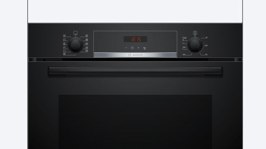 Serie 4 Einbau-Backofen 60 x 60 cm Schwarz HBA574BB3