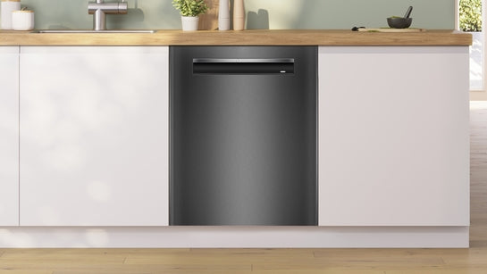 Serie 4 Unterbau-Geschirrspüler 60 cm Gebürsteter schwarzer Stahl mit Anti-Fingerprint SMP4ECC72S