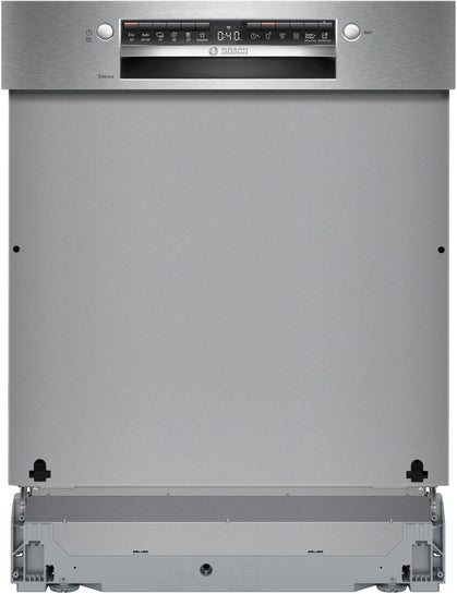 Serie 4 Teilintegrierter Geschirrspüler 60 cm Gebürsteter Stahl SMI4HTS00E