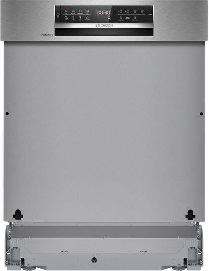 Serie 6 Teilintegrierter Geschirrspüler 60 cm Gebürsteter Stahl SMI6ZCS16E