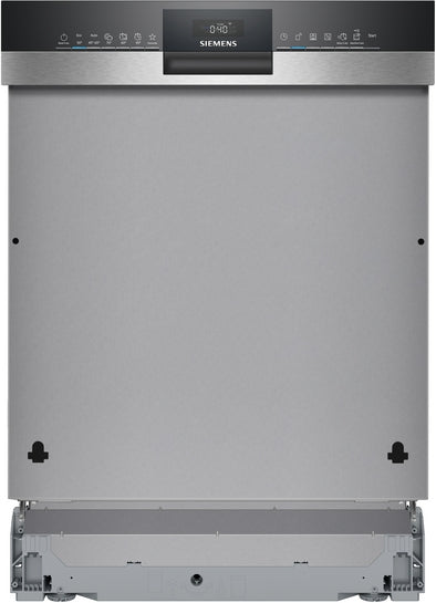 iQ300 Teilintegrierter Geschirrspüler 60 cm Gebürsteter Stahl, XXL SX53ES22CE