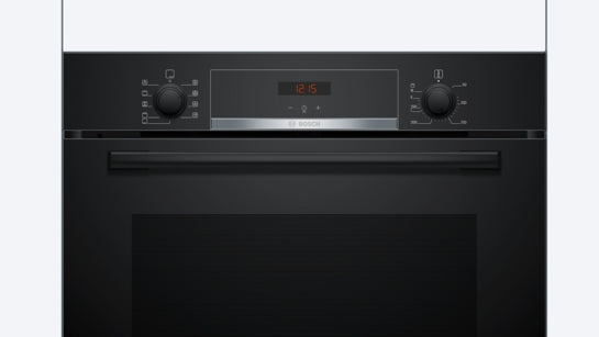Serie 4 Einbau-Backofen 60 x 60 cm Schwarz HBA514BB3