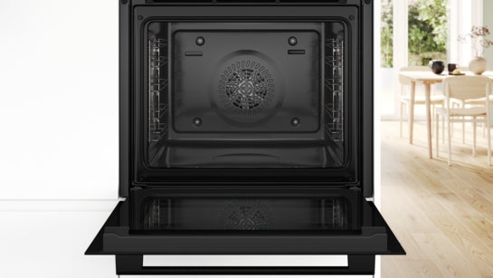 Serie 4 Einbau-Backofen 60 x 60 cm Schwarz HBA514BB3