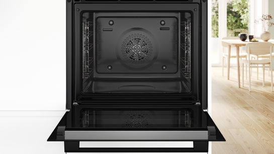 Serie 4 Einbau-Backofen 60 x 60 cm Schwarz HBA574BB3