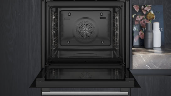 iQ500 Einbau-Backofen 60 x 60 cm Edelstahl HB517GBS3