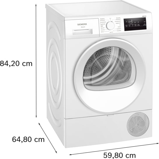 iQ300 Wärmepumpen-Trockner 8 kg WT45HVA4