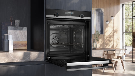 iQ500 Einbau-Backofen 60 x 60 cm Edelstahl HB578GBS3
