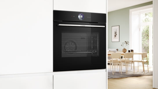 Serie 8 Einbau-Backofen 60 x 60 cm Schwarz HBG7363B1