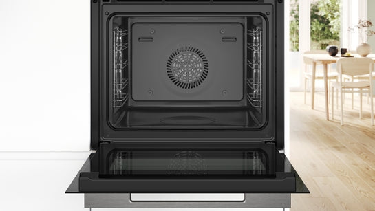 Serie 8 Einbau-Dampfbackofen 60 x 60 cm Schwarz HSG7361B1
