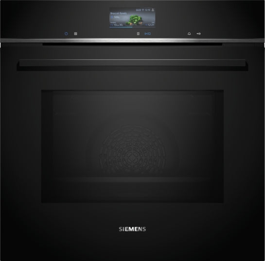 iQ700 Einbau-Backofen mit Mikrowellenfunktion 60 x 60 cm Schwarz, Edelstahl HM736GAB1
