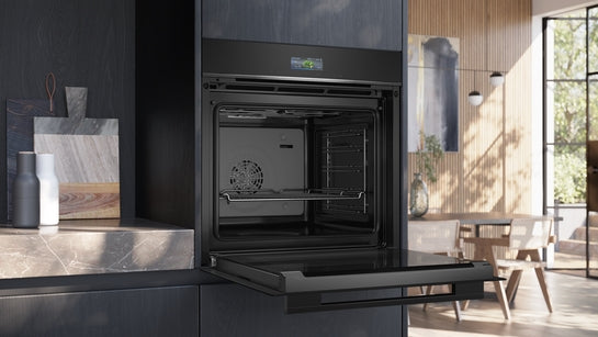 iQ700 Einbau-Backofen 60 x 60 cm Schwarz, Edelstahl HB734G1B1