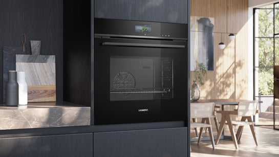 iQ700 Einbau-Dampfbackofen 60 x 60 cm Schwarz, Edelstahl HS736G3B1